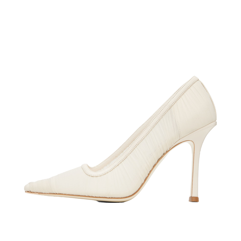 Кросівки та взуття Jimmy Choo Jimmy Choo Lotta 100 Mesh Pumps білий | LOTTA 100