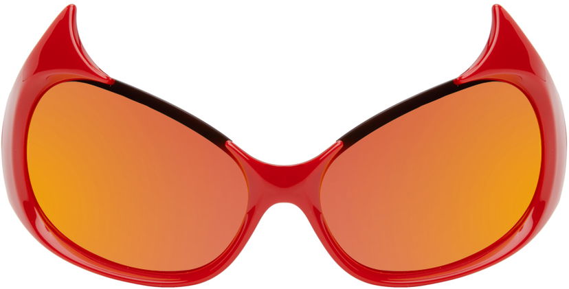 Сонцезахисні окуляри Balenciaga Red Gotham Cat Помаранчевий | BB0284S-004
