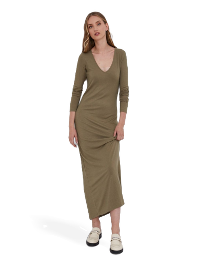 плаття Samsoe Samsoe Patty Long Dress бежевий | F21300116