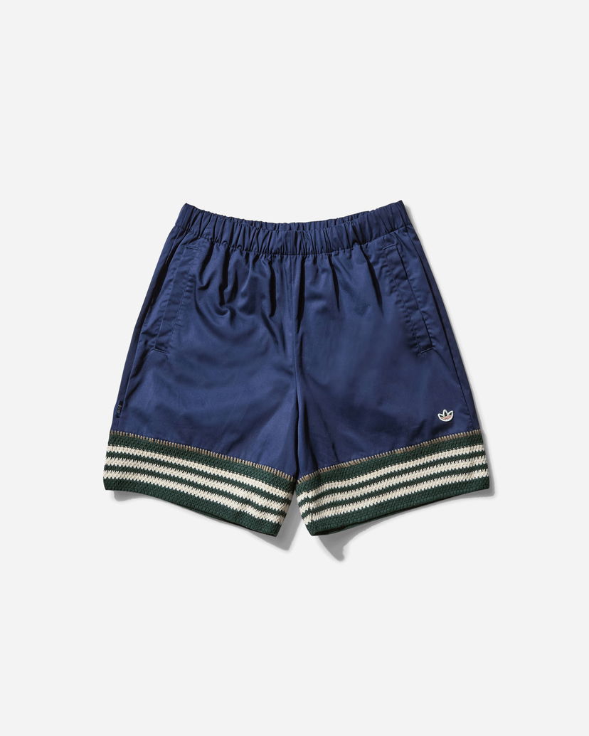 Шорти adidas Originals CLOT by Edison Chen Knit Shorts темно-синій | JN7721