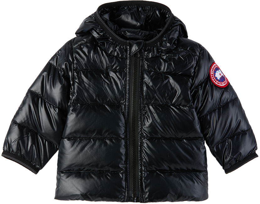Пуховик Canada Goose Kids' Crofton Down Hooded Jacket чорний | 5460B