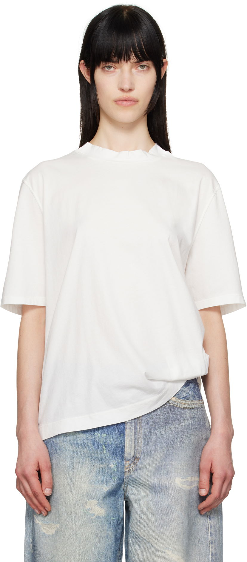 Футболка OUR LEGACY Our Legacy Big T-Shirt білий | W2256BW