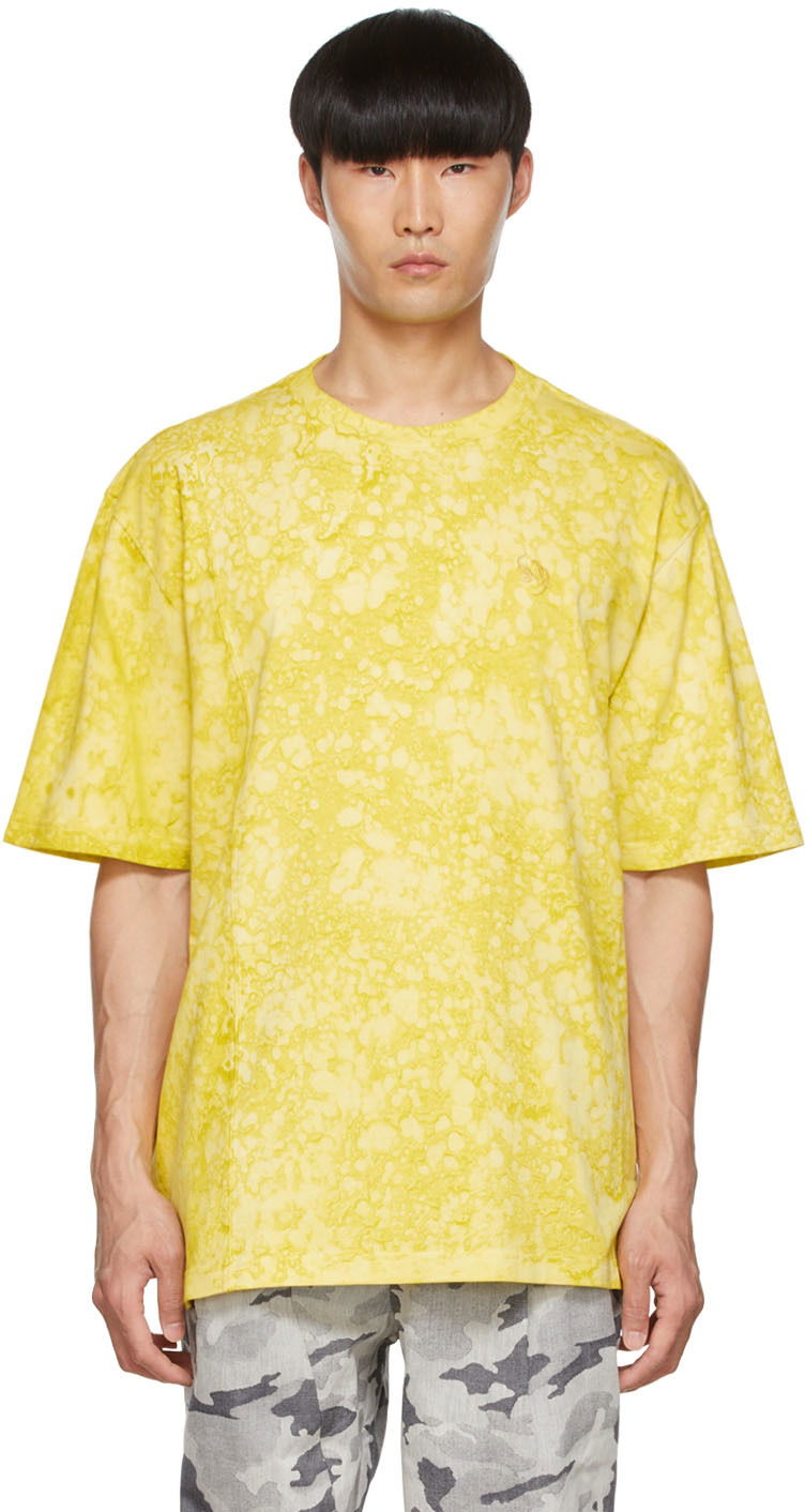 Футболка Feng Chen Wang Feng Chen Wang Cotton T-Shirt Жовтий | FMS13TS07Y