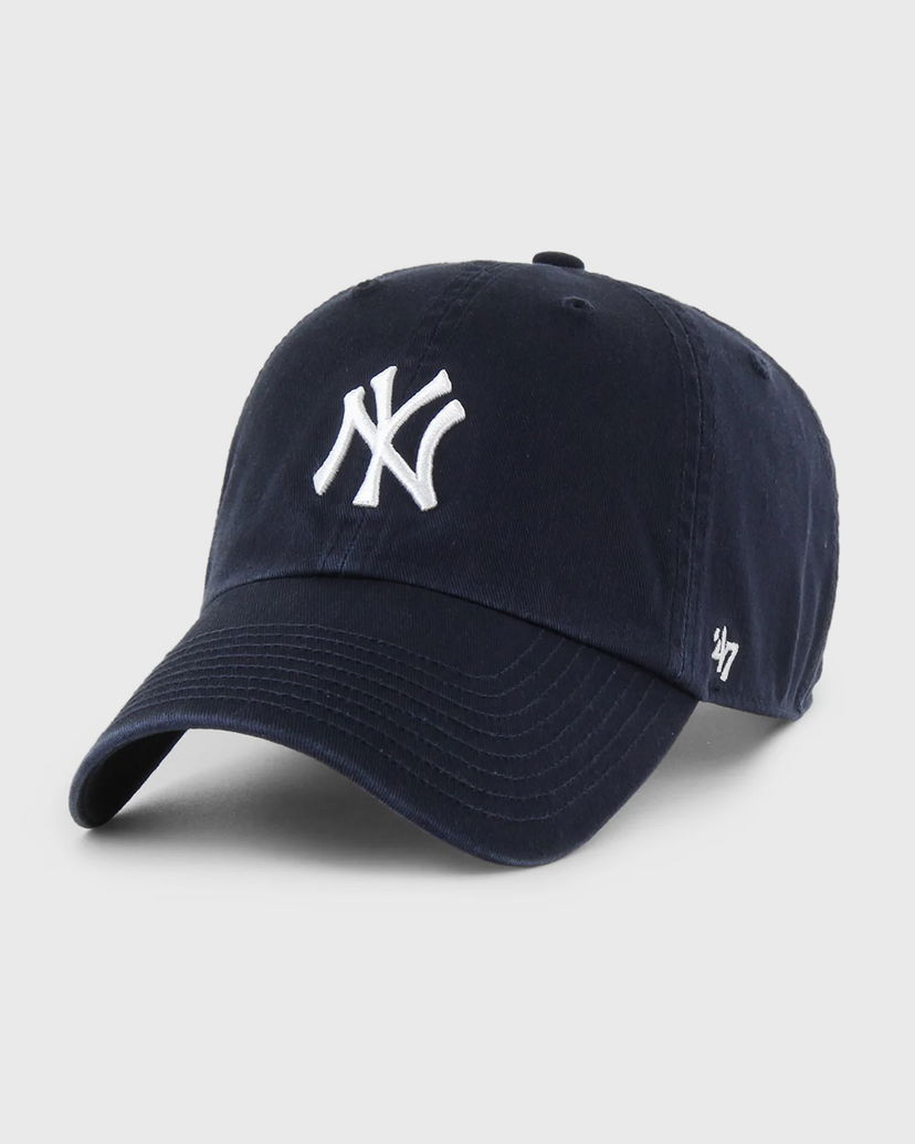 Кепка Sporty & Rich New York Yankees '47 Serif Clean Up Hat темно-синій | AC060623660BL106