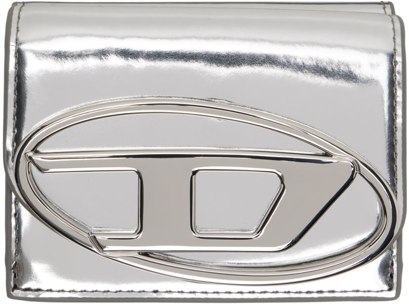 Гаманець Diesel Metallic Trifold Coin Wallet Металік | X09887 PS202