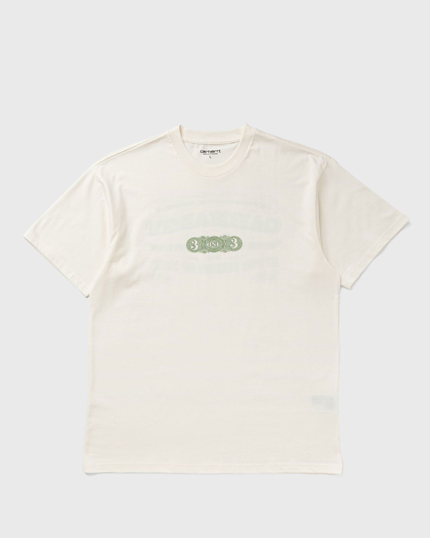 Футболка Carhartt WIP Short Sleeve 3 One 3 T-Shirt бежевий | I035503-D6.XX, 0