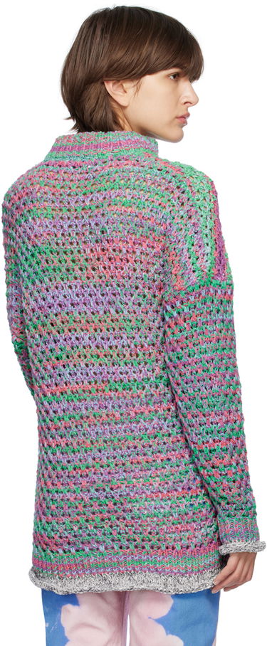 Cветр The Attico The Attico Open Knit Crewneck Sweater Різнокольоровий | 232WCK79 KC062, 2