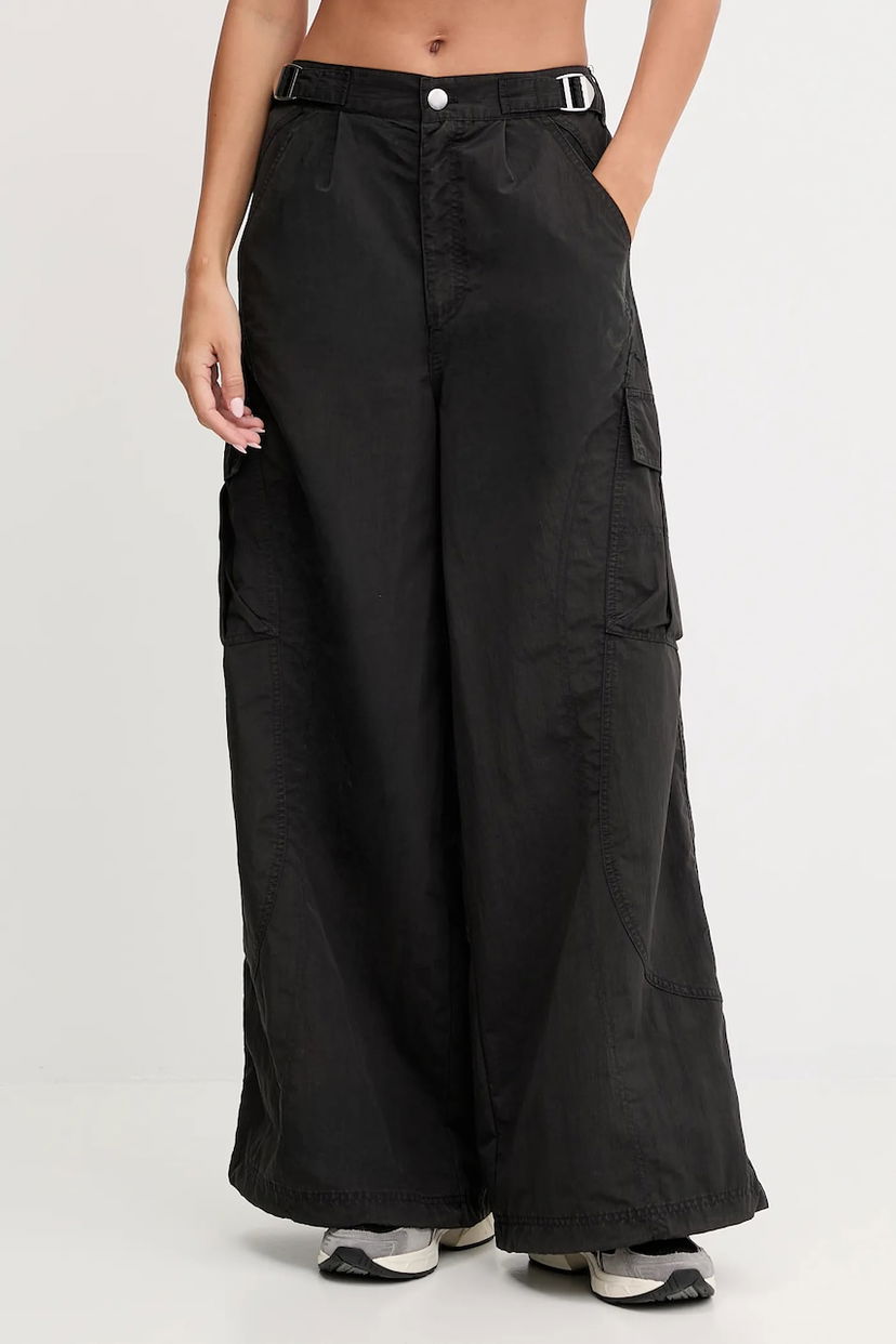 Штани карго Puma High-Waisted Wide-Leg Cargo Pants чорний | 632507