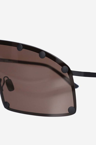 Сонцезахисні окуляри Rick Owens Shielding чорний | RG0000001, 4