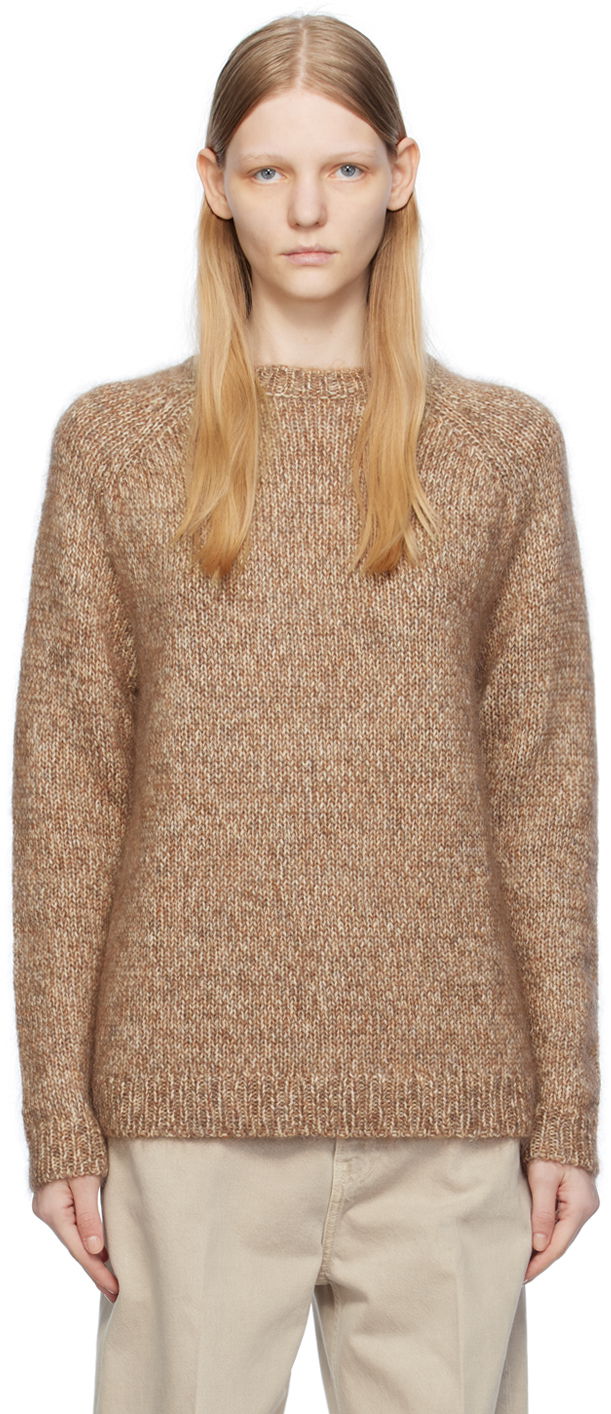 Cветр TOTEME Raglan Knit Sweater Коричневий | 234-WRTWTP224-YA0015