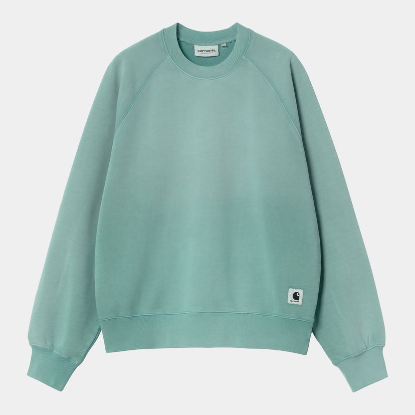 Світшоти Carhartt WIP Carhartt WIP Hudson Sweatshirt Бірюзовий | I035136_12