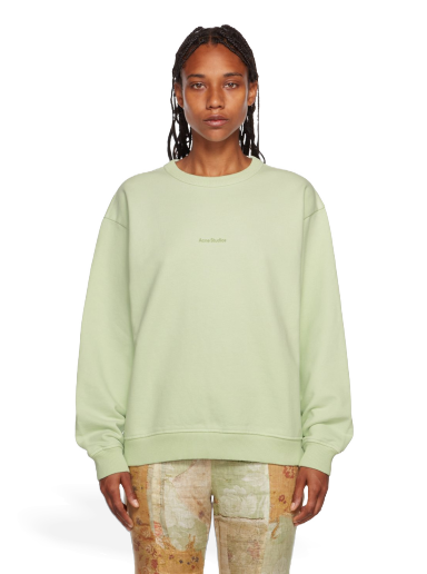 Світшоти Acne Studios Organic Cotton Sweatshirt Зелений | AI0067-