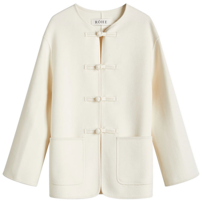 Куртка Róhe Rohe Traditional Double-Faced Jacket білий | 414-11-083