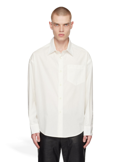 Сорочка AMI Button Shirt білий | USH125.CO0014