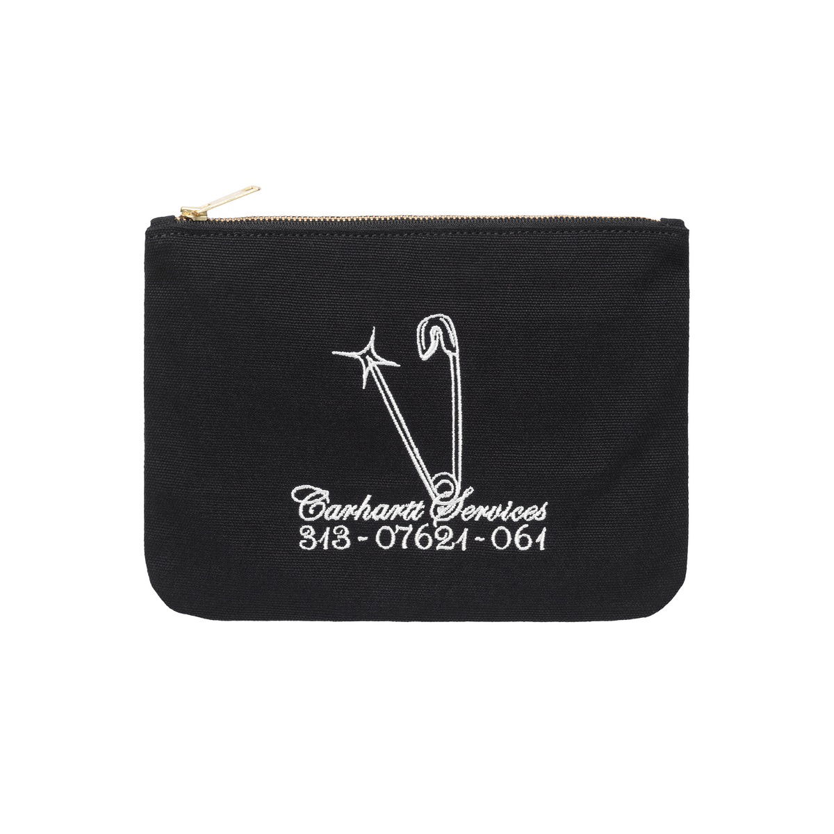 Гаманець Carhartt WIP Canvas Graphic Zip Wallet чорний | I033096_25V_XX, 1