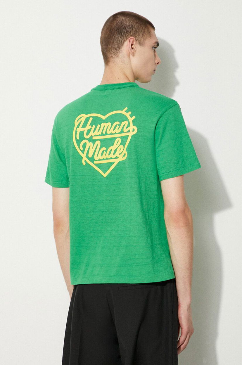 Футболка Human Made Graphic Print T-Shirt Зелений | HM27CS007