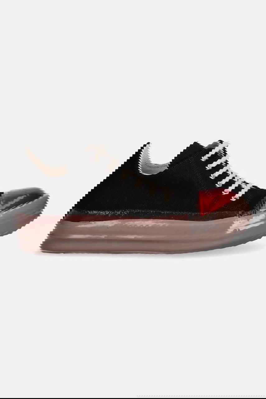 Кросівки та взуття Rick Owens Rick Owens DRKSHDW Low Sneaks чорний | DU02E7802.DODP, 1