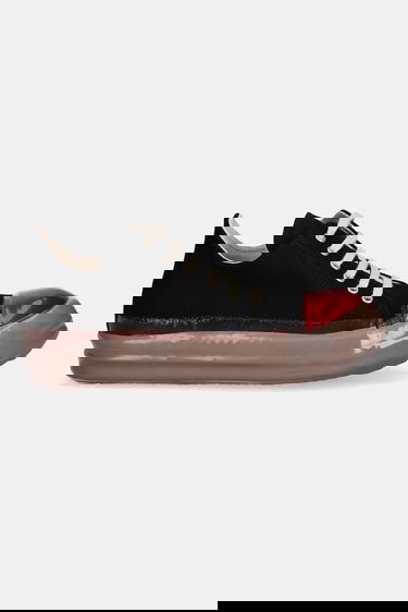 Кросівки та взуття Rick Owens Rick Owens DRKSHDW Low Sneaks чорний | DU02E7802.DODP, 1