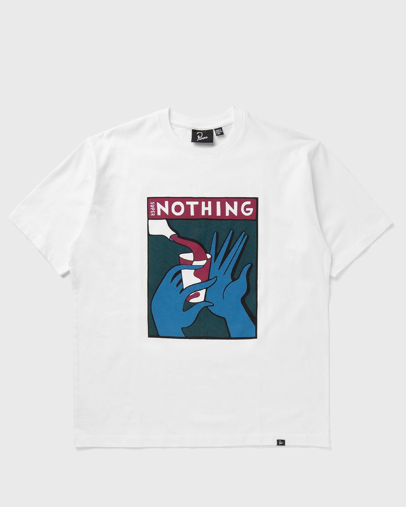 Футболка By Parra Super Nothing Graphic T-Shirt білий | 54100