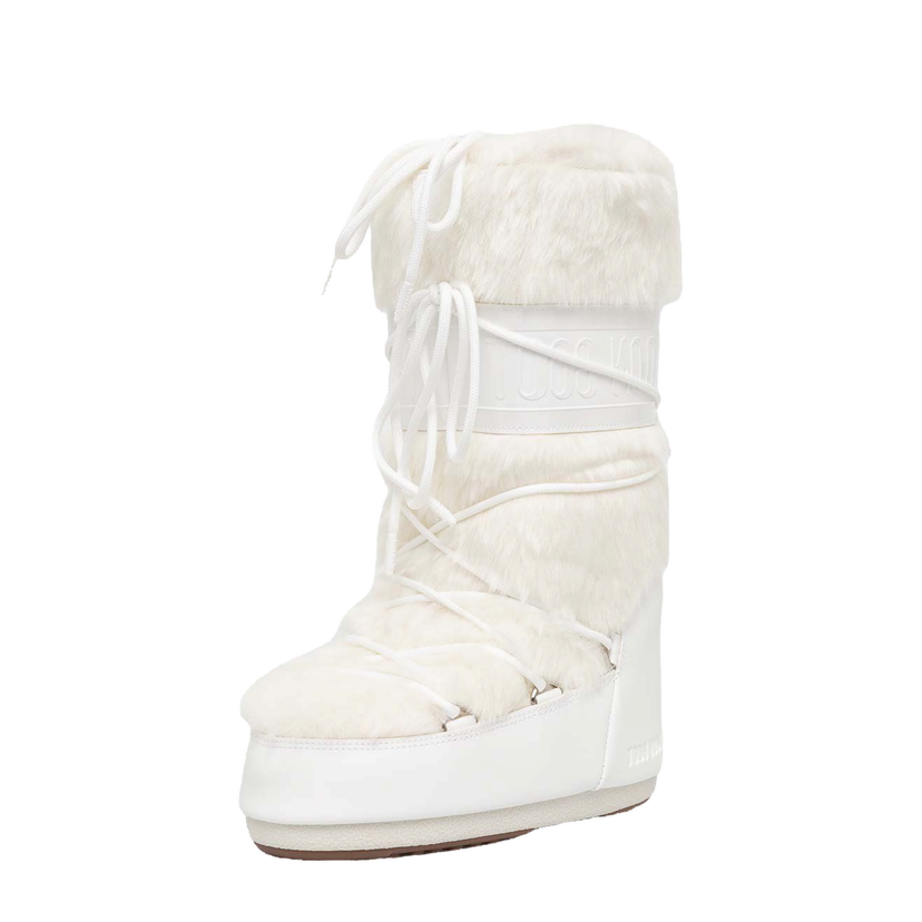 Кросівки та взуття Moon Boot ICON FAUX FUR Boots білий | 80D1408900.A002