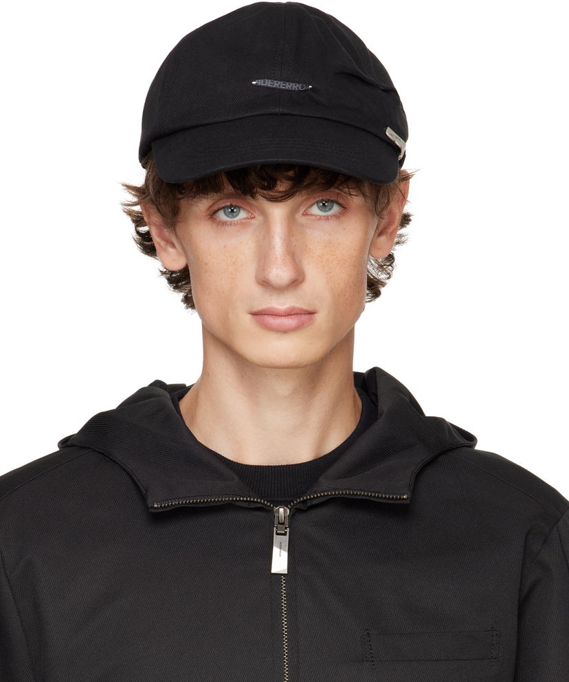 Кепка ADER ERROR Black Tetraight 107 Baseball Cap чорний | BN01FWHW0213BK