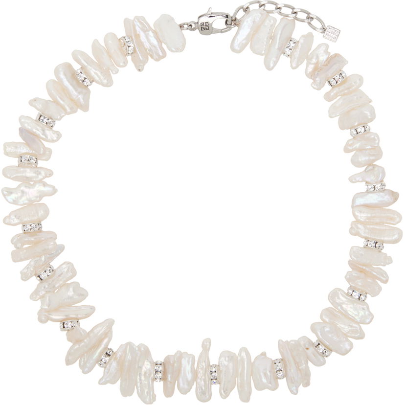 Кольє Givenchy Faux-Pearl Necklace білий | BN00DPF00P132
