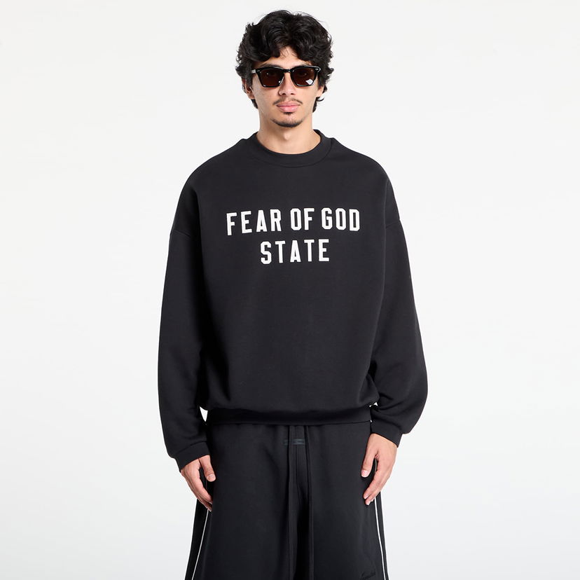 Світшоти Fear of God Fear of God Essentials 90's Crewneck Sweatshirt чорний | 192SP256550F-861
