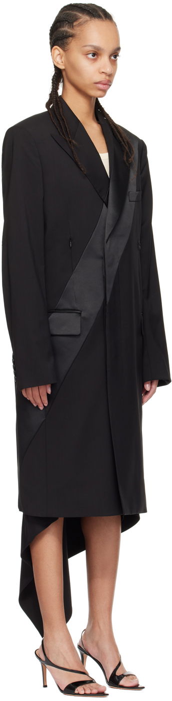 Пальто Helmut Lang Helmut Lang Tuxedo Car Coat чорний | O01HM402, 4