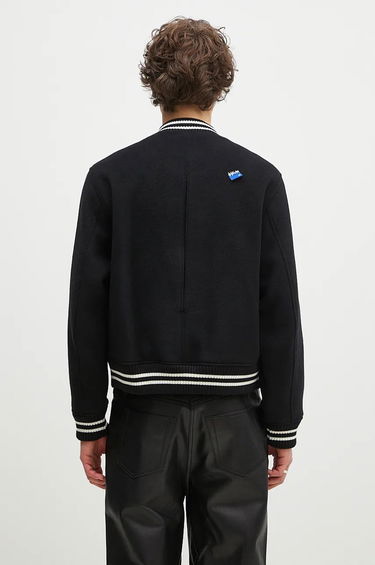 Куртка бомбер ADER ERROR Wool Varsity Jacket чорний | BM42FYJK0504BK, 2