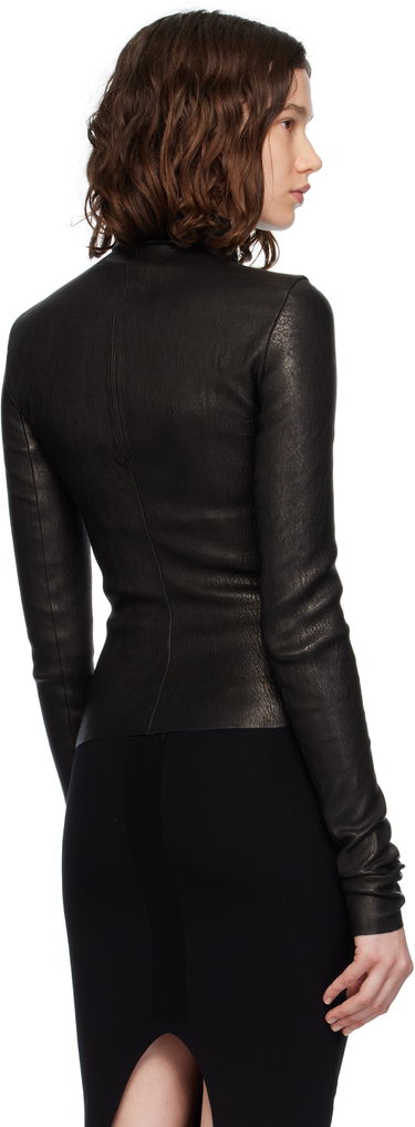 Куртка Rick Owens Rick Owens Gary Leather Jacket чорний | RP02E4701 LSV, 2