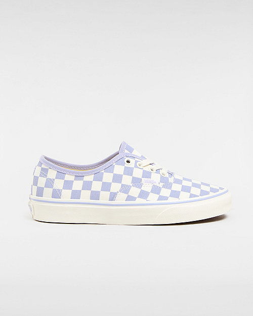 Кросівки та взуття Vans Authentic Checkerboard Shoes (checkerboard Lilac) Unisex White, Size 2.5 Сірий | VN000BW5LLC, 0