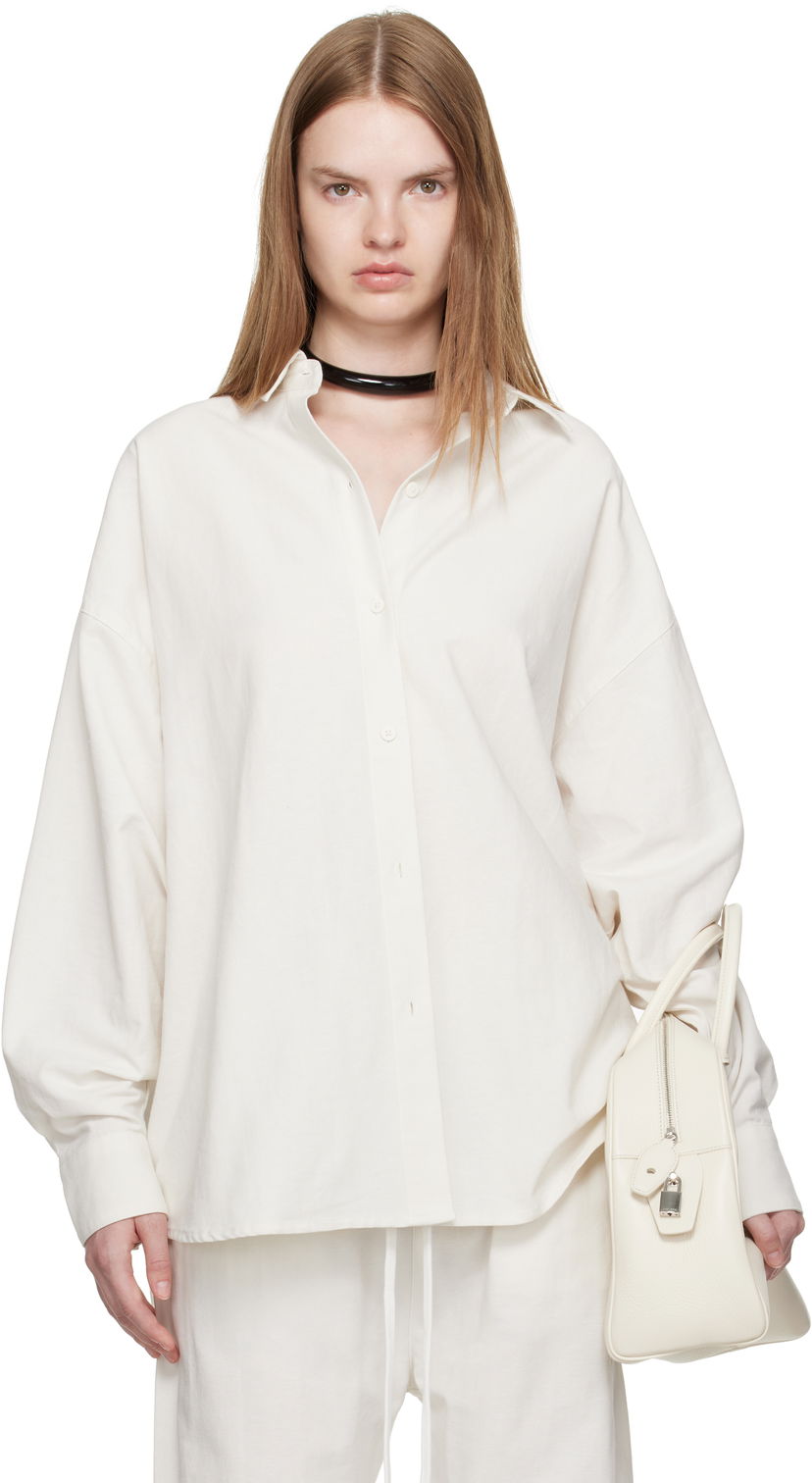 Сорочка Fear of God Fear of God ESSENTIALS Relaxed Shirt білий | 186SP255524FW