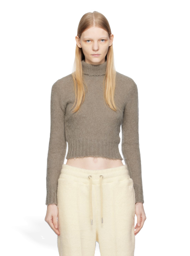Cветр AMI Turtleneck бежевий | FKS426.KN0021