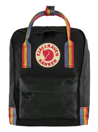 Рюкзак FJÄLLRÄVEN Kånken Rainbow Mini Backpack чорний | F23621-550-907