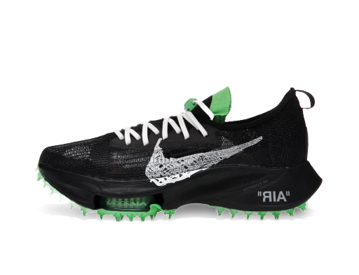 бігти Nike Off-White x Air Zoom Tempo Next% Flyknit "Black Scream Green" чорний | CV0697-001
