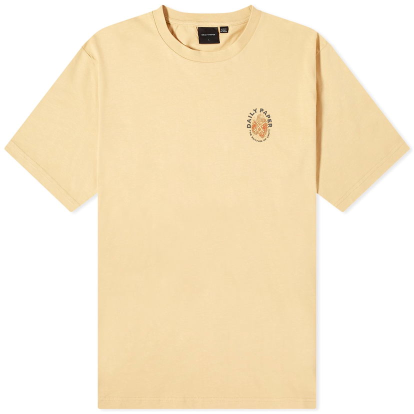 Футболка DAILY PAPER Identity T-Shirt бежевий | 2411064