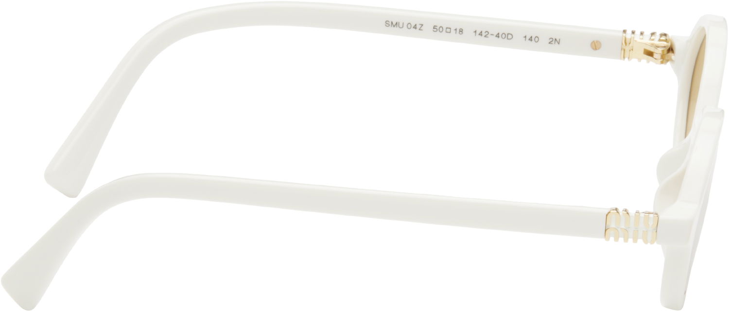 Сонцезахисні окуляри Miu Miu Miu Miu Miu Regard Sunglasses білий | 0MU 04ZS 8056597989268, 1