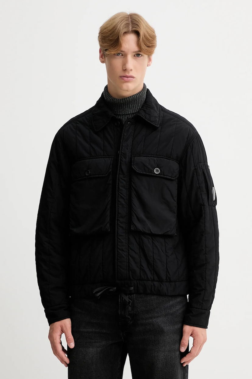Куртка C.P. Company C.P. Company Quilted Overshirt чорний | 19CMOW080A110437G