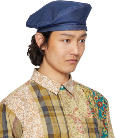 Берет Engineered Garments Engineered Garments Denim Beret Синій | 25S1H005, 1
