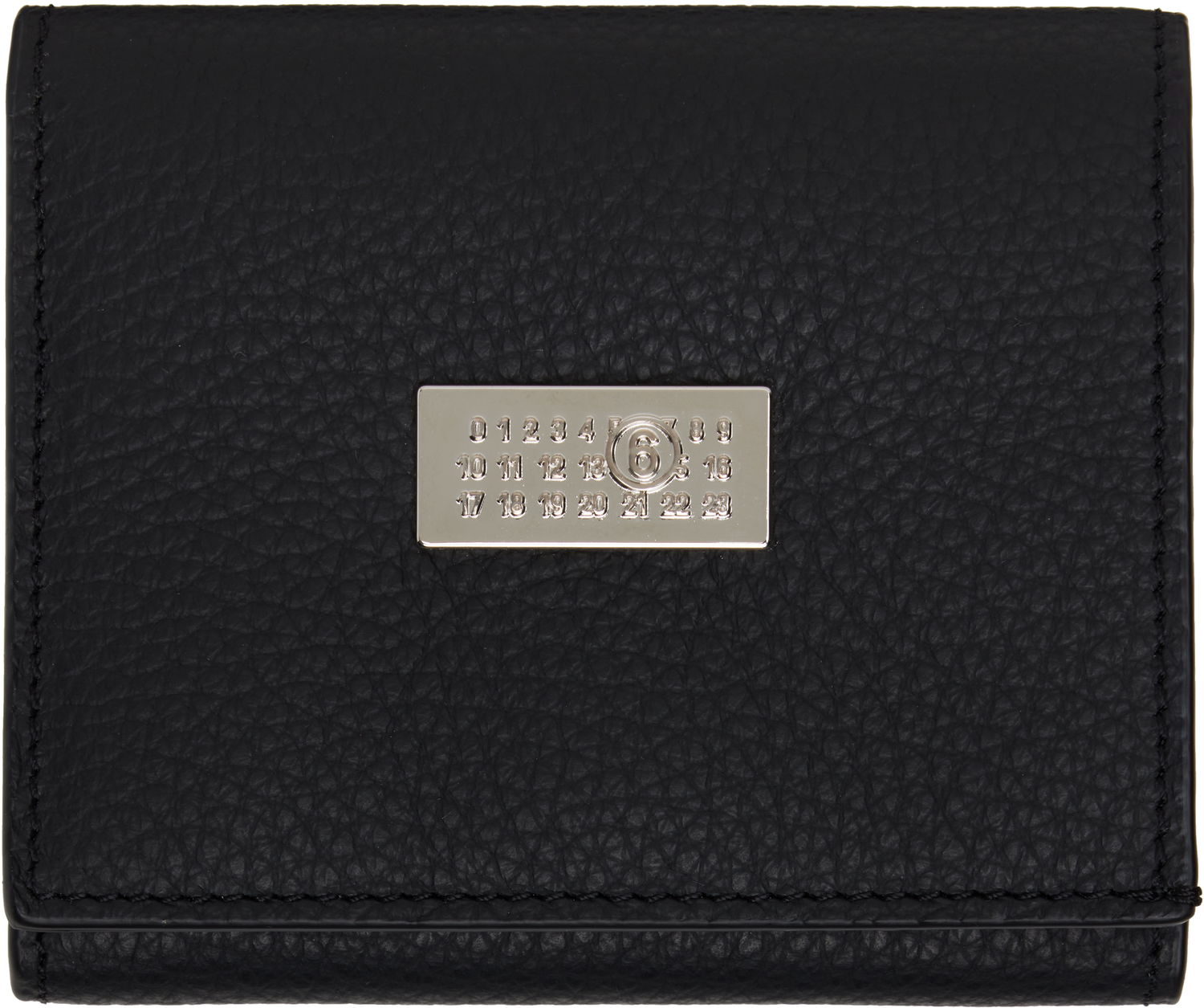 Гаманець Maison Margiela MM6 Maison Margiela Numeric Trifold Wallet чорний | SA6UI0030 P8336, 0