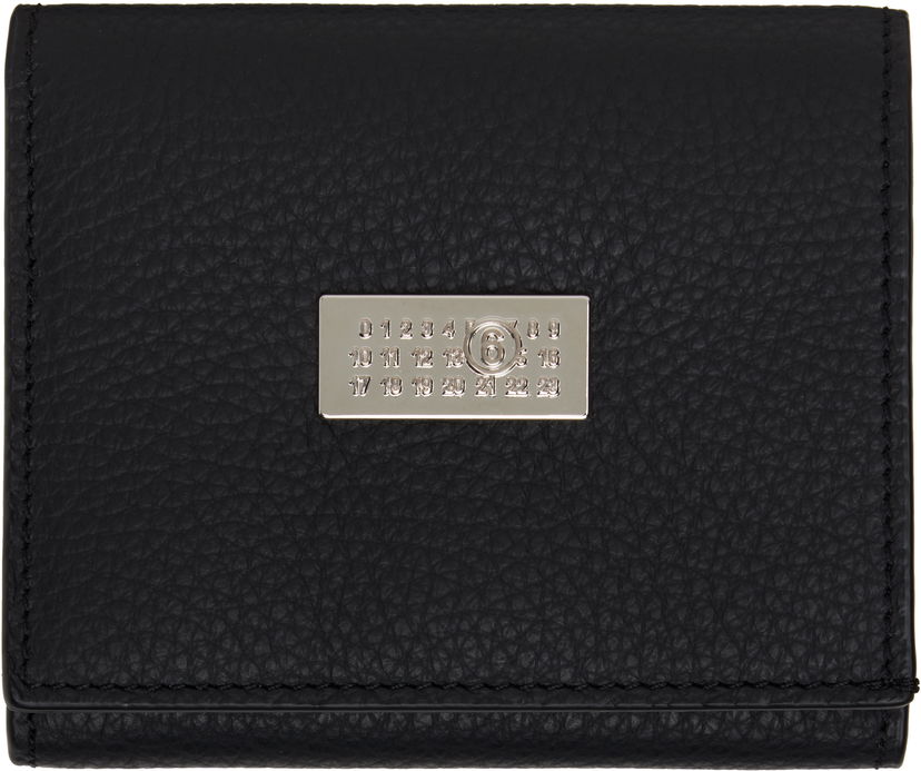 Гаманець Maison Margiela MM6 Maison Margiela Numeric Trifold Wallet чорний | SA6UI0030 P8336