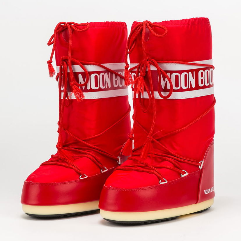 Кросівки та взуття Moon Boot Nylon Red Червоний | 14004400 003