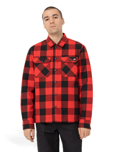 Сорочка Dickies Lined Shirt Червоний | 0A4XGR