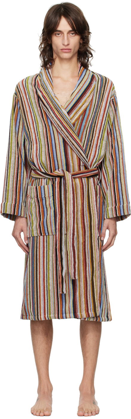 піжами Paul Smith Paul Smith Signature Stripe Robe Різнокольоровий | M1A-681B-AV148A-92, 0