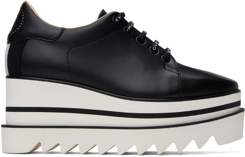 Кросівки та взуття Stella McCartney Elyse Platform Derbys чорний | 810078E00085