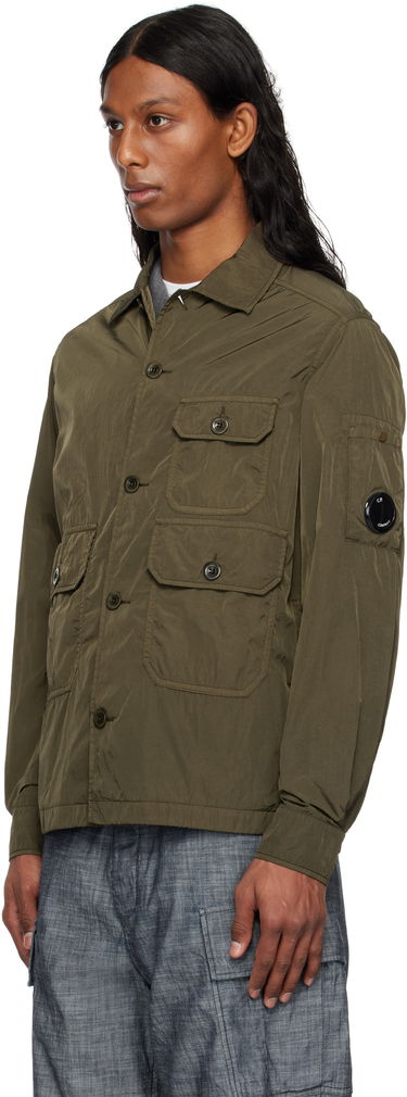 Вітровка C.P. Company C.P. Company Chrome-R Overshirt Зелений | 18CMOS013A-005904G, 3