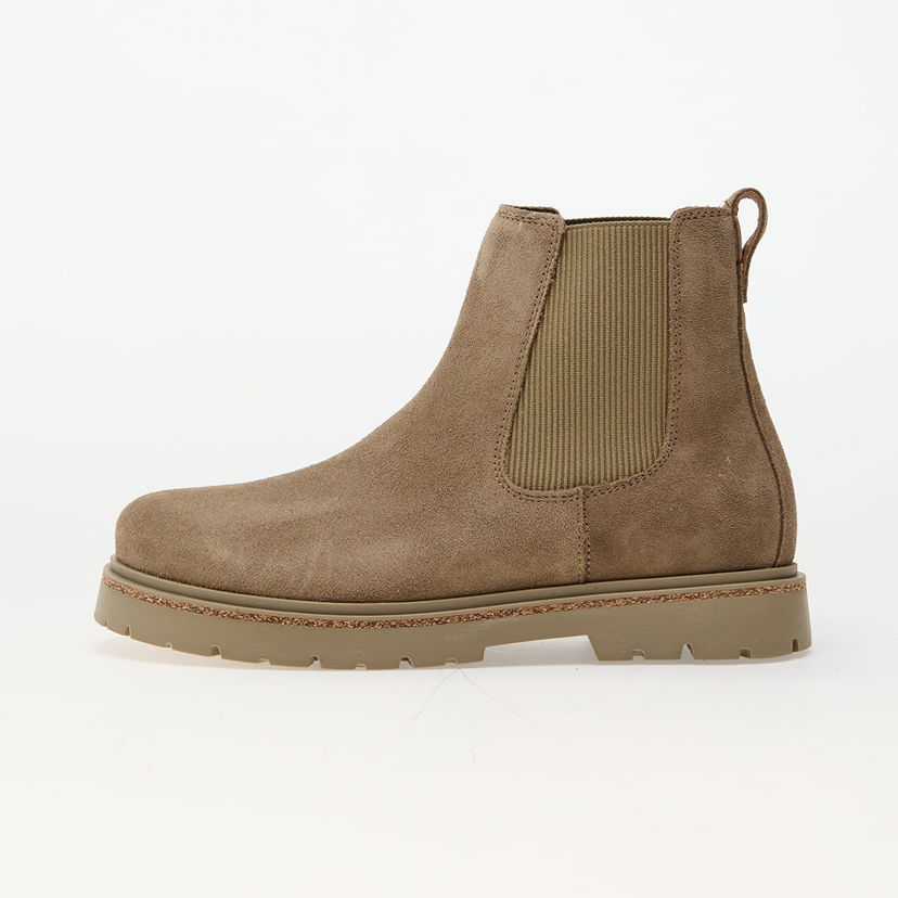 Кросівки та взуття Birkenstock Highwood Slip On Mid W Leather Velvet Taupe Коричневий | 1025737