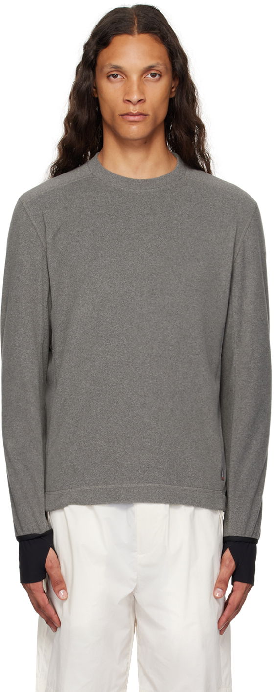 Cветр Moncler Grenoble Gray Polartec Sweater Сірий | J20978G00002899ZX