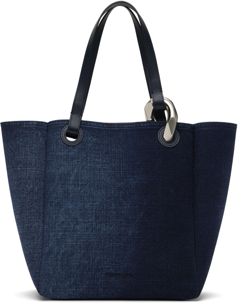 сумка-тоут JW Anderson JW Anderson JWA Corner Tote Синій | HB0704-FA0429