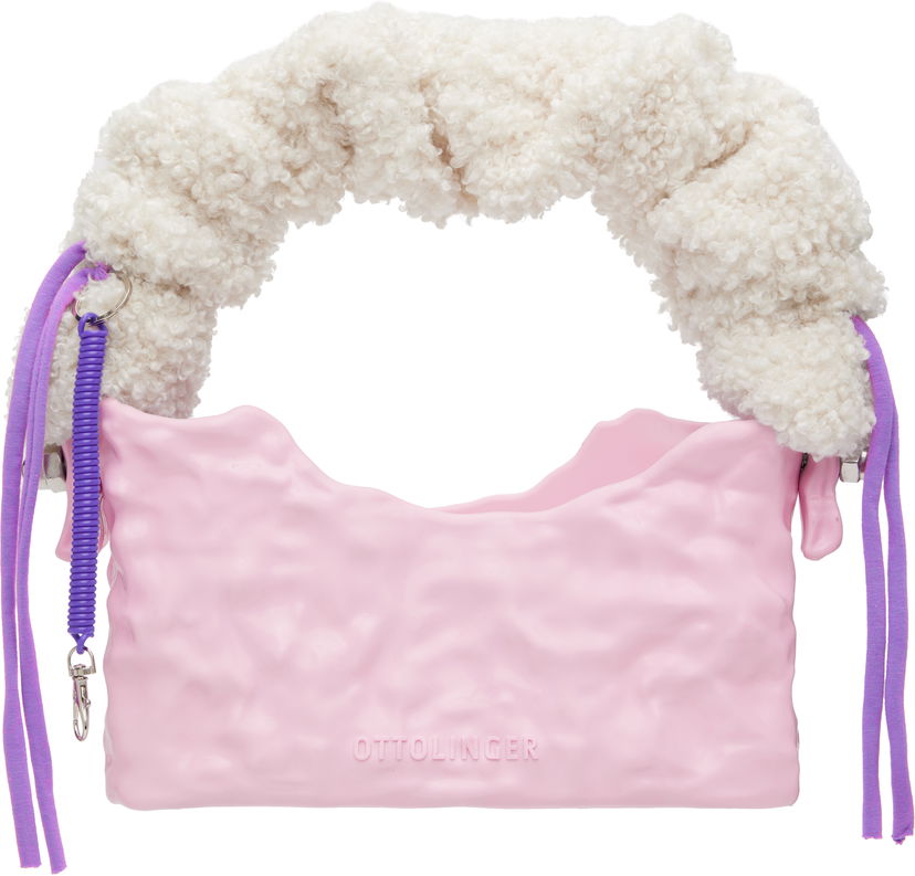 Сумочка Ottolinger Ottolinger Signature Baguette Bag Рожевий | 1272003121